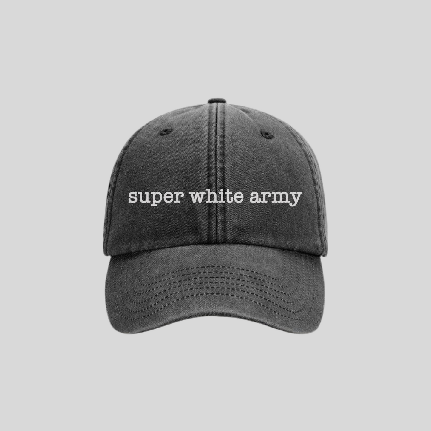 Embroidered Washed Cotton Cap (Preorder)