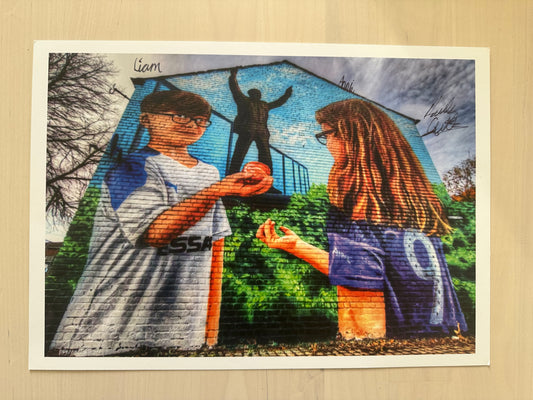 Limited Edition Signed Community Foodbank Mural Print