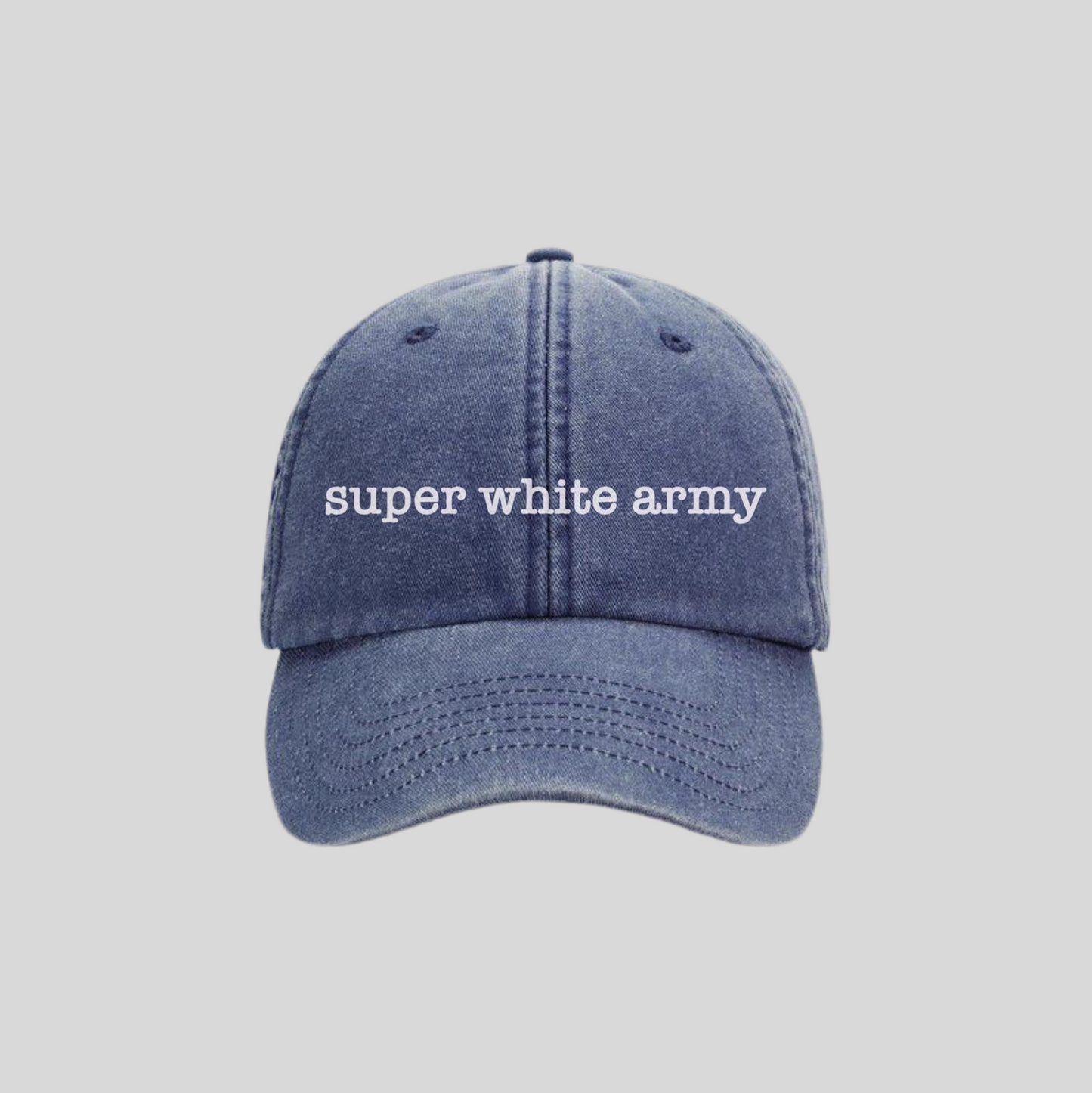 Embroidered Washed Cotton Cap (Preorder)