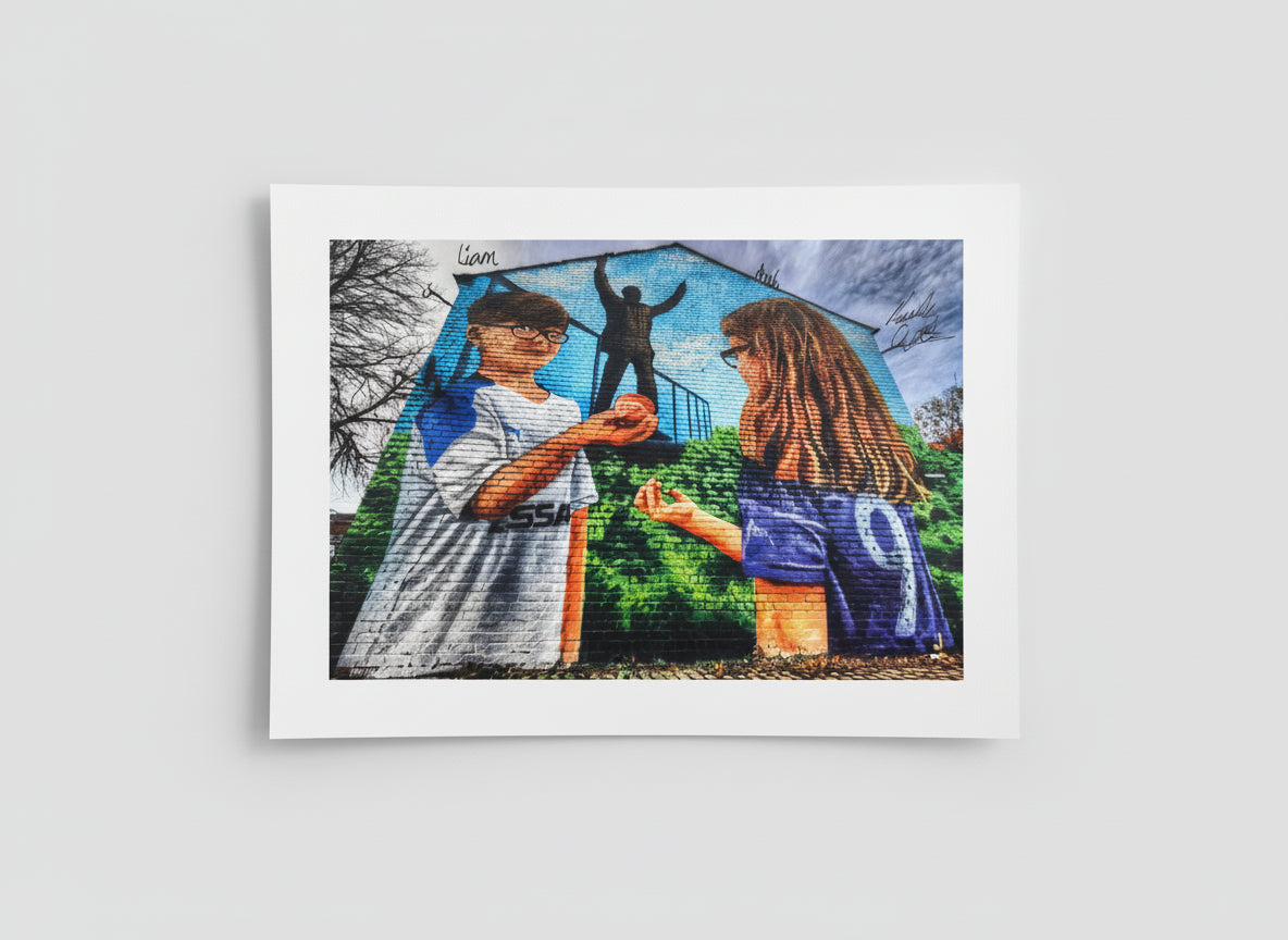 (Large) Community Foodbank Mural Print