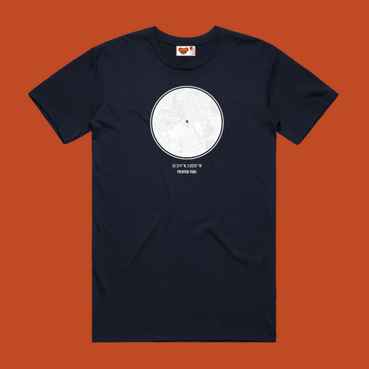 Prenton Park OS Map (3 colours)