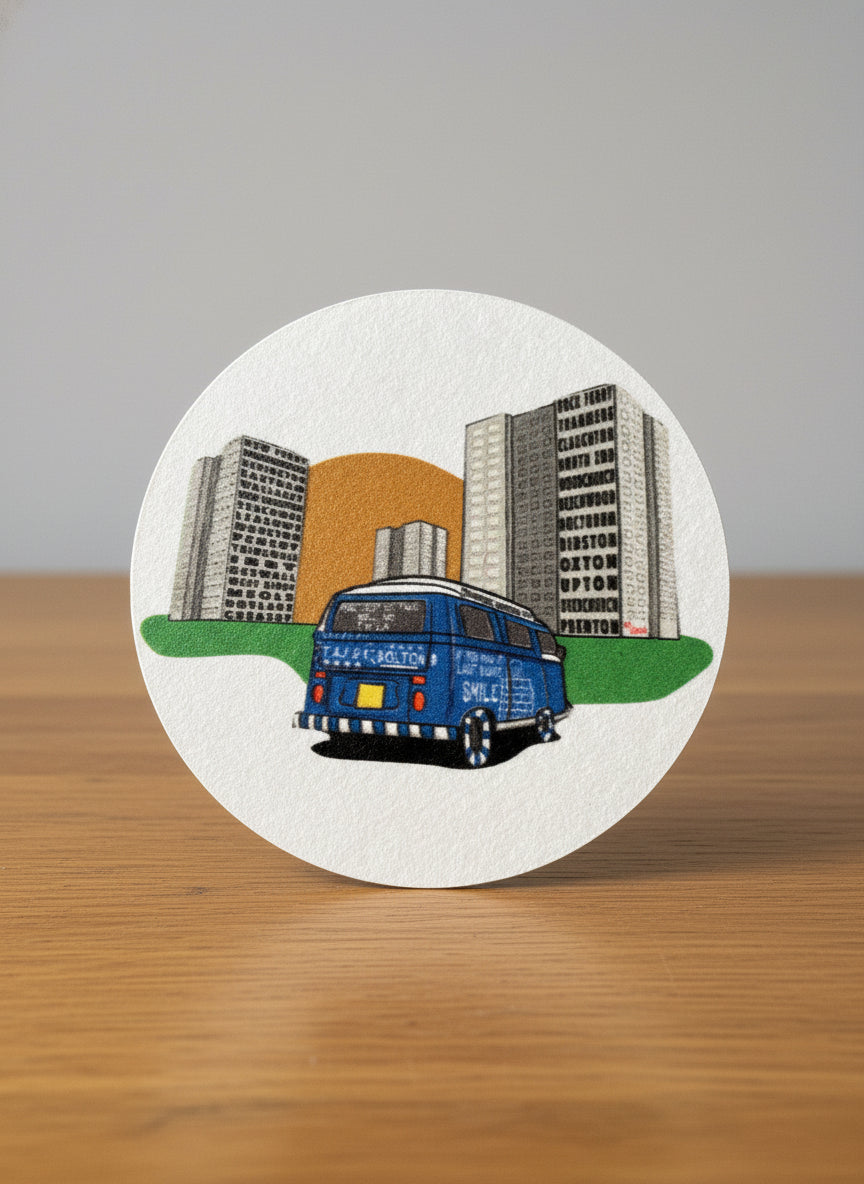 Bus/Flats Beer Mats