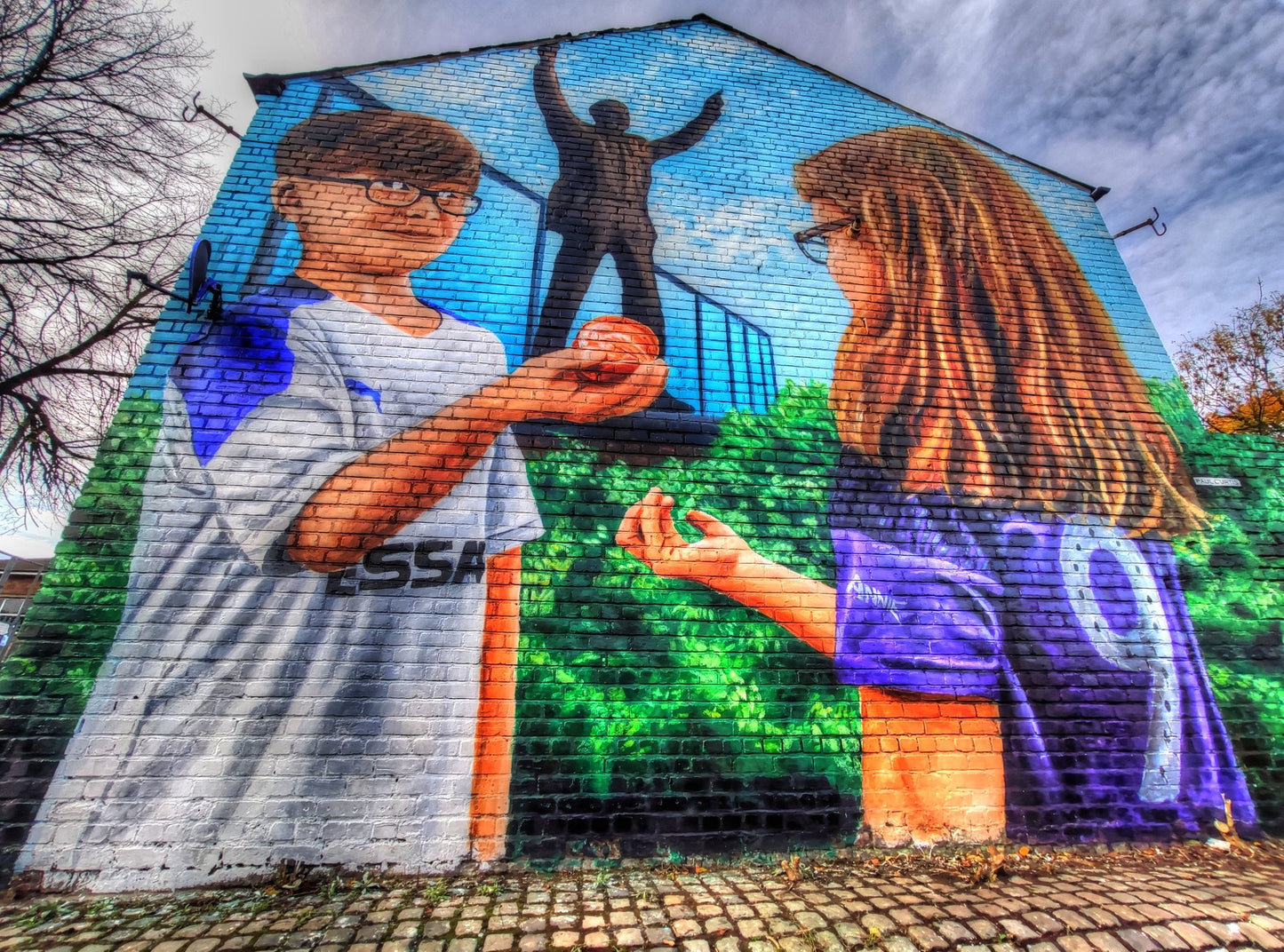 Limited Edition Signed Community Foodbank Mural Print