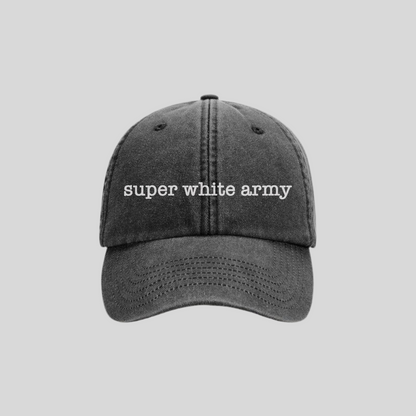 Embroidered Washed Cotton Cap (Preorder)