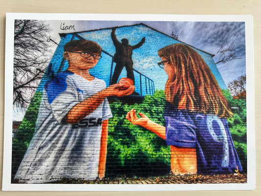 (Large) Community Foodbank Mural Print