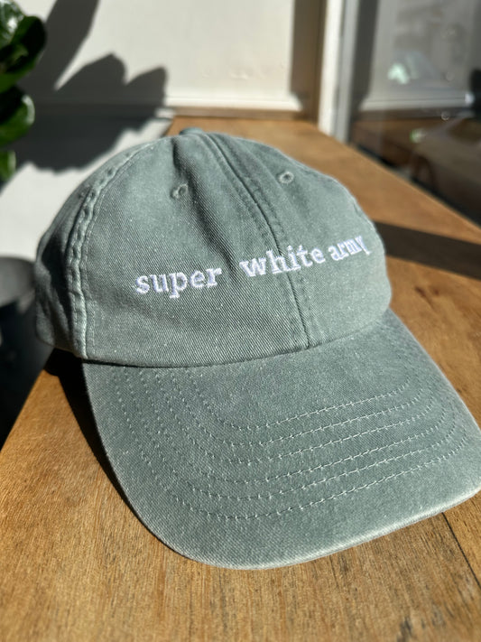 Embroidered Washed Cotton Cap (Preorder)