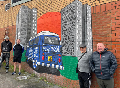 Wembley 91 Bus A3 Poster