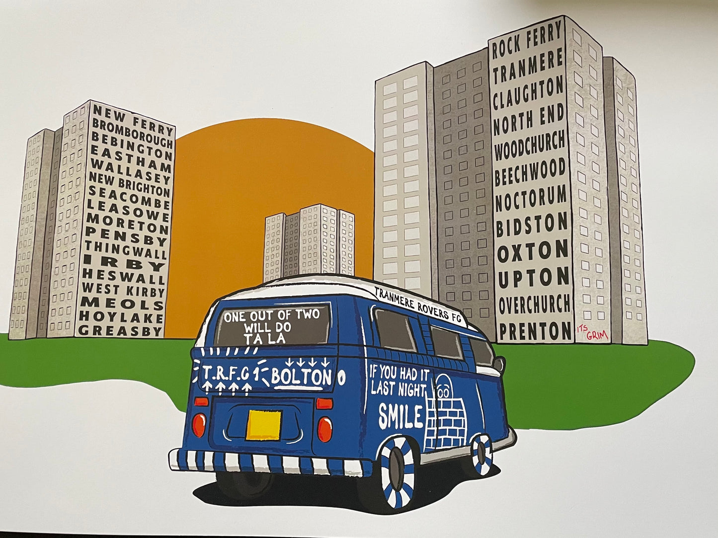A3 Bus/Flats Print