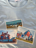 Mural collage t shirt