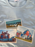 Mural collage t shirt